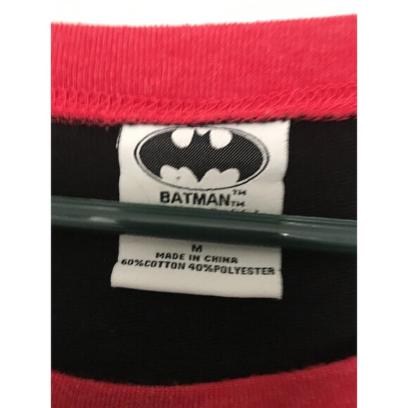 Women's Juniors Sweatshirt Batman Harley Quinn Ringer Size M Multi-Color - Picture 6 of 11